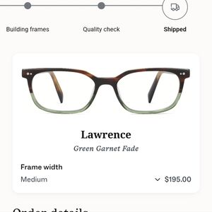 Warby Parker Lawrence Frames